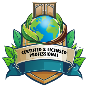 Certified and Licensed Professional badge